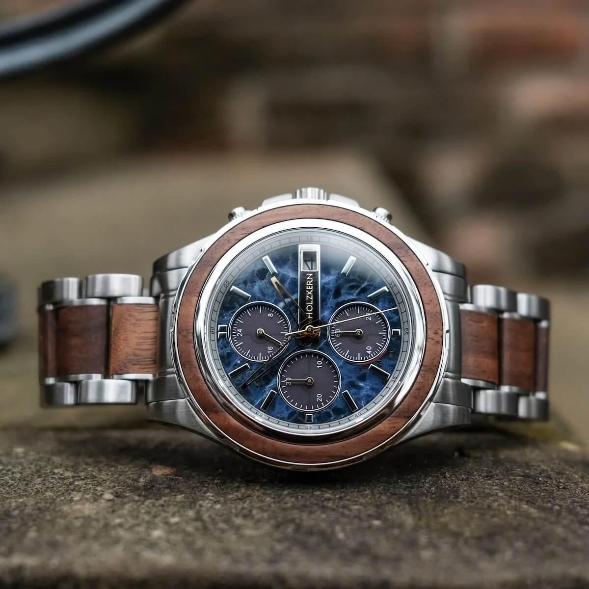 HOLZKERN | Koh Mak Sundown Herren Solar Chronograph